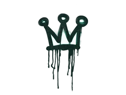 Sealed Graffiti | Little Crown (Frog Green)
