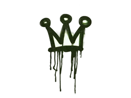 Sealed Graffiti | Little Crown (Battle Green)