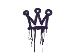 Sealed Graffiti | Little Crown (Violent Violet)