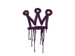 Sealed Graffiti | Little Crown (Bazooka Pink)