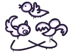 Sealed Graffiti | Dizzy (Monster Purple)