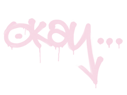 Sealed Graffiti | Okay (Princess Pink)