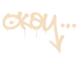 Sealed Graffiti | Okay (Desert Amber)