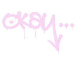 Sealed Graffiti | Okay (Bazooka Pink)