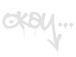 Sealed Graffiti | Okay (Shark White)