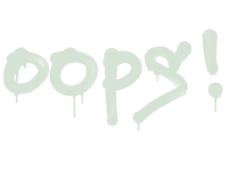Sealed Graffiti | Oops (Cash Green)