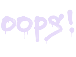 Sealed Graffiti | Oops (Violent Violet)