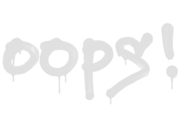 Sealed Graffiti | Oops (Shark White)