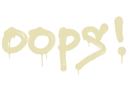 Sealed Graffiti | Oops (Tracer Yellow)