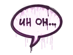 Sealed Graffiti | Uh Oh (Bazooka Pink)