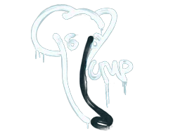Sealed Graffiti | Recoil UMP-45 (Wire Blue)