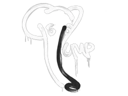 Sealed Graffiti | Recoil UMP-45 (Shark White)