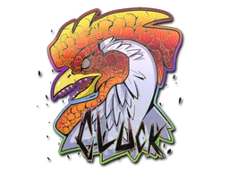 Sticker Slab | Cluck (Holo)