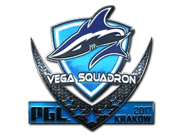 Sticker | Vega Squadron (Foil) | Krakow 2017