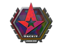 Sticker Slab | Astralis (Holo) | London 2018