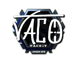 Sticker | TACO (Foil) | London 2018