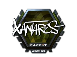 Sticker | XANTARES (Foil) | London 2018