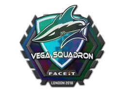 Sticker Slab | Vega Squadron (Holo) | London 2018
