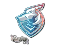Sticker Slab | Grayhound Gaming (Holo) | Paris 2023