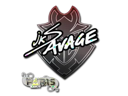 Sticker | jks (Glitter) | Paris 2023
