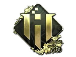 Sticker Slab | IHC Esports (Gold) | Rio 2022