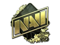 Sticker Slab | Natus Vincere (Gold) | Rio 2022