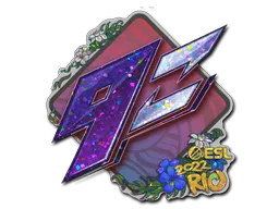 Sticker Slab | 9z Team (Glitter) | Rio 2022