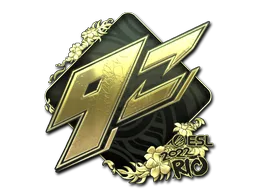 Sticker Slab | 9z Team (Gold) | Rio 2022
