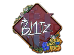 Sticker Slab | bLitz (Glitter) | Rio 2022