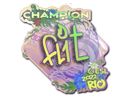 Sticker Slab | FL1T (Holo, Champion) | Rio 2022