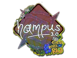Sticker Slab | hampus (Glitter) | Rio 2022