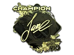 Sticker Slab | Jame (Gold, Champion) | Rio 2022