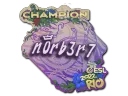 n0rb3r7 (Champion) | Rio 2022