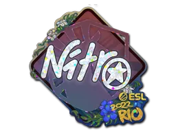 Sticker Slab | nitr0 (Glitter) | Rio 2022