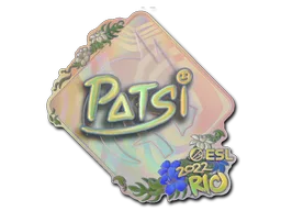 Sticker Slab | Patsi (Holo) | Rio 2022