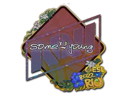 Sticker Slab | sdy (Glitter) | Rio 2022