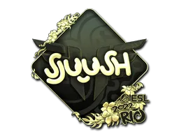 Sticker Slab | sjuush (Gold) | Rio 2022