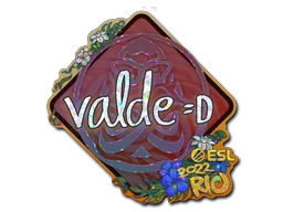 Sticker | v4lde (Glitter) | Rio 2022