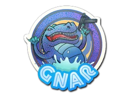 Sticker Slab | Blue Gnar
