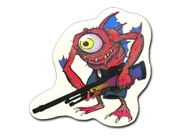 Sticker Slab | Red Cyclawps