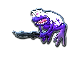 Sticker Slab | Ultraviolet Poison Frog (Foil)