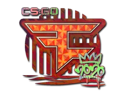 Sticker Slab | FaZe (Holo) | 2020 RMR