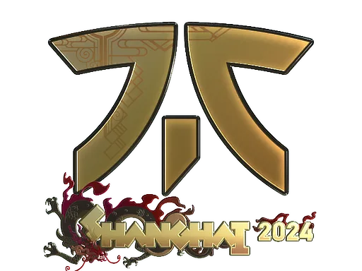Sticker | Fnatic (Gold) | Shanghai 2024