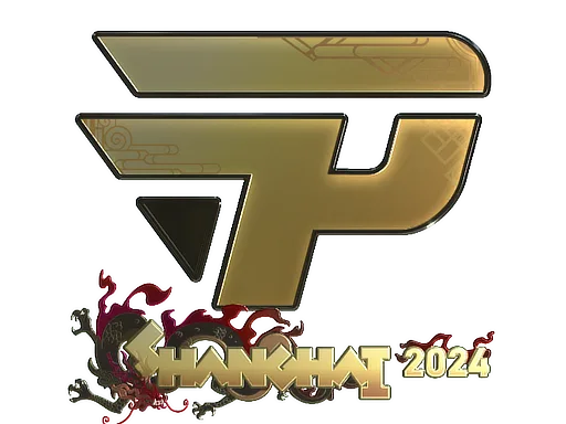 Sticker | paiN Gaming (Gold) | Shanghai 2024