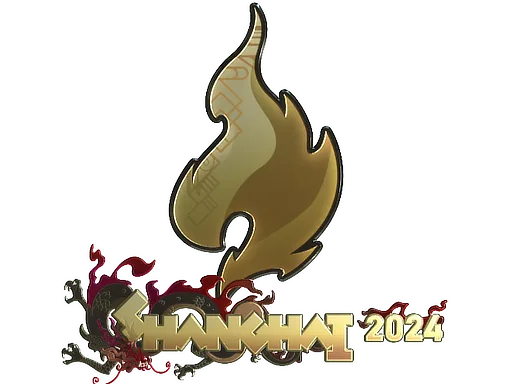 Sticker | Passion UA (Gold) | Shanghai 2024