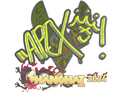 Sticker | apEX (Holo) | Shanghai 2024
