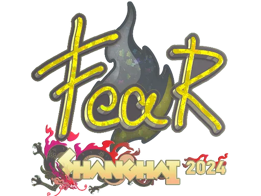 Sticker Slab | fEAR (Glitter) | Shanghai 2024