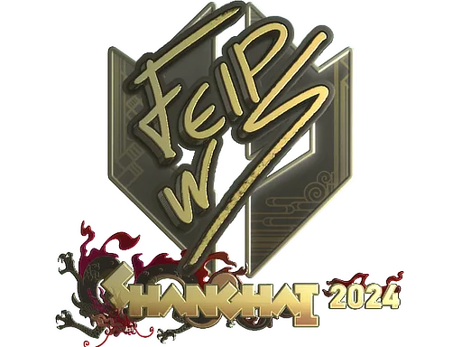 Sticker | felps (Gold) | Shanghai 2024