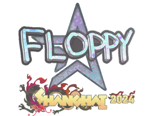 Sticker | floppy (Holo) | Shanghai 2024