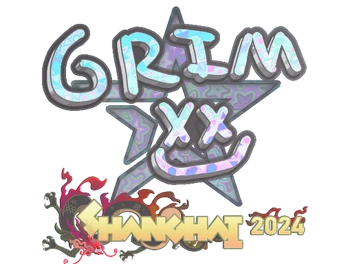 Sticker | Grim (Holo) | Shanghai 2024
